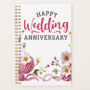 Happy wedding anniversary planner