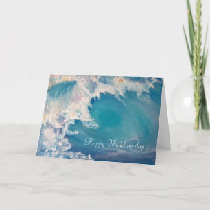 Happy wedding day card