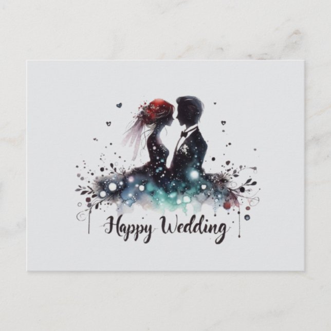 Happy Wedding Greeting cards  (Front)