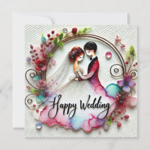 Happy Wedding Greeting cards 