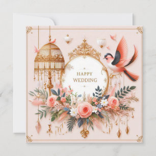 Happy Wedding Greeting Cards