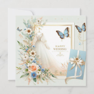 Happy Wedding Greeting Cards