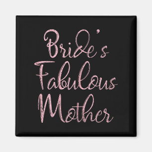 Happy wedding marry funny gift bride's fabulous magnet