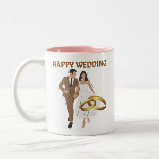 HAPPY WEDDING MUG