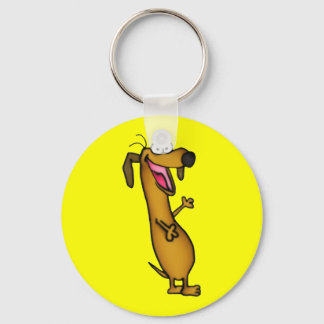 Happy Weenie Keychain