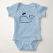 HAPPY WHALE BABY BODYSUIT