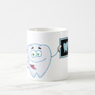 Happy White Tooth Mug