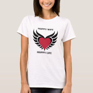 Happy Wife Happy Life - Heart with WingsT-Shirt T-Shirt