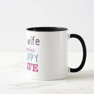 happy wife mug