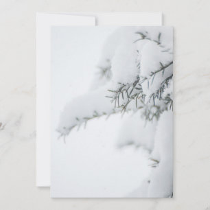 Happy Winter Day Thank You Card