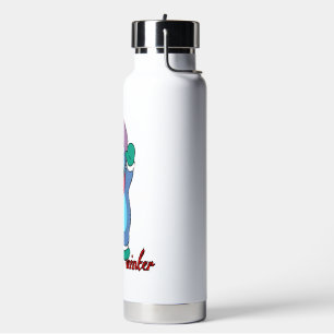 Happy winter season  water bottle