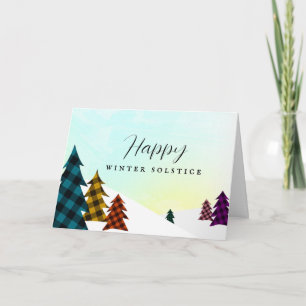 Happy Winter Solstice Alternate Holiday Card
