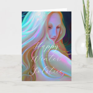 Happy Winter Solstice Card