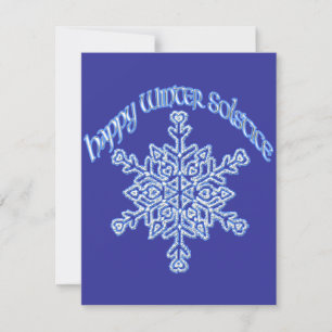 Happy Winter Solstice Invitation
