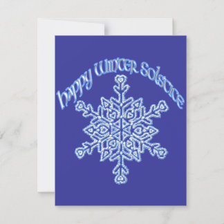 Happy Winter Solstice Invitation