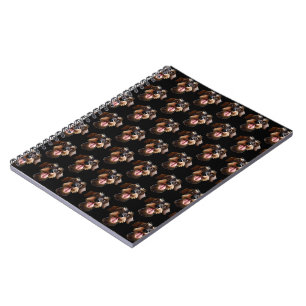 Happy Wirehaired Dachshund Notebook