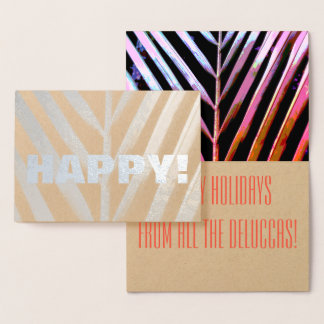 Happy Wishes Foil Card
