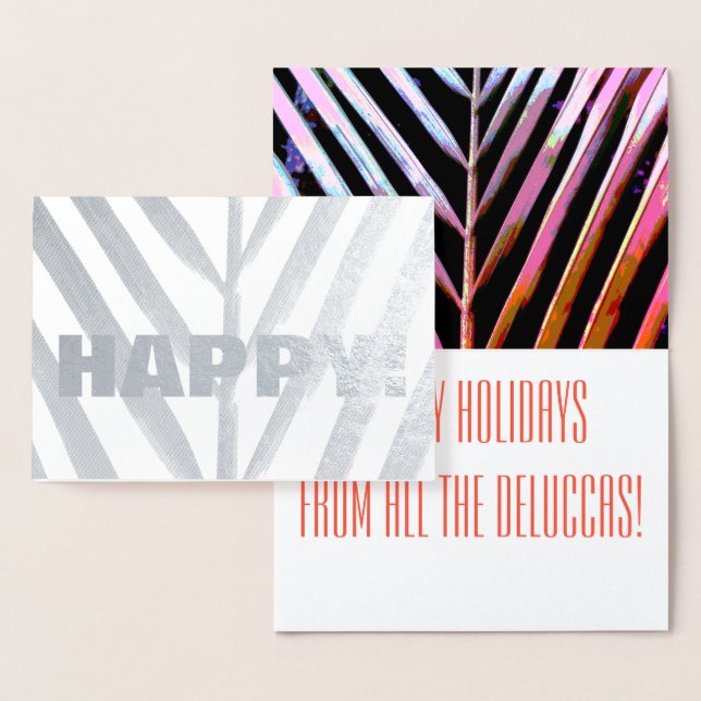 Happy Wishes Foil Card (Display)