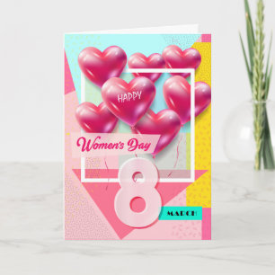 Happy Women’s Day! 8th March International Holiday Invitation