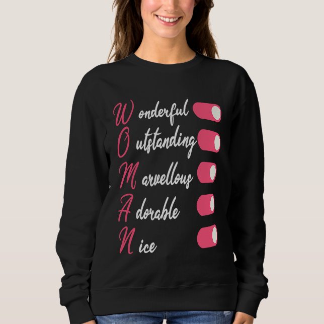 Happy Women's Day 8 March 2023 international women Sweatshirt (Front)