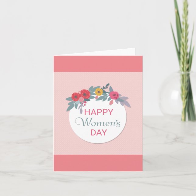 Happy Women's Day Card (Front)