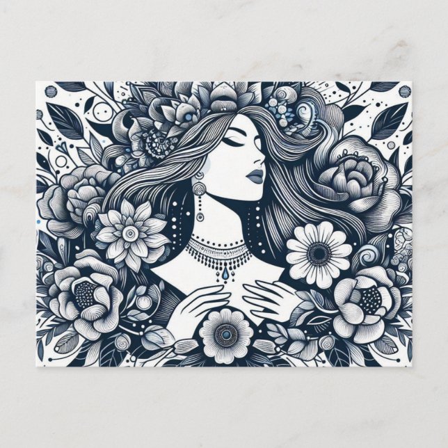 Happy Women's Day Honouring Women Everywhere Postcard (Front)