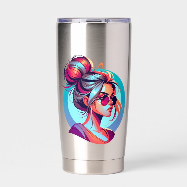 Happy Women's Day | March 8th Insulated Tumbler (Front)