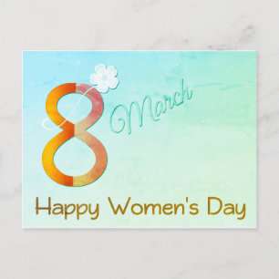 Happy Women's Day Postcard