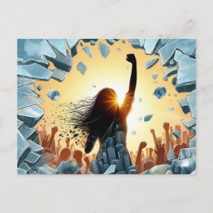 Happy Women's Day Postcard