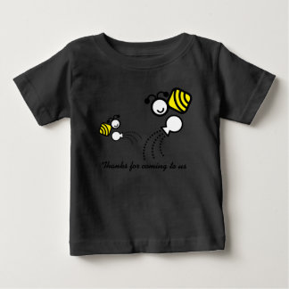 happy work bees baby T-Shirt