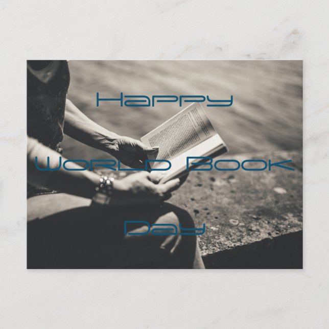 Happy World Book Day Postcard (Front)