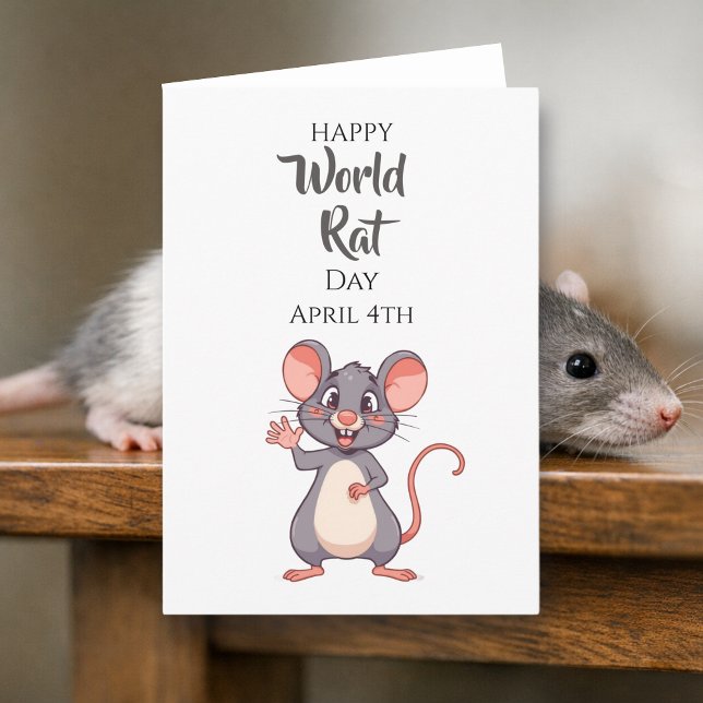 Happy World Rat Day! April 4th Card (Creator Uploaded)