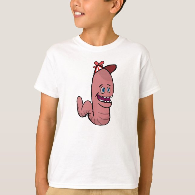 Happy Worm T-Shirt (Front)