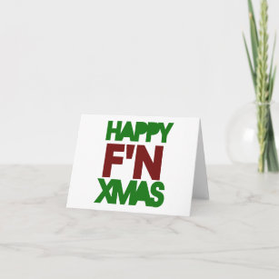 Rude Christmas Cards Zazzle Au