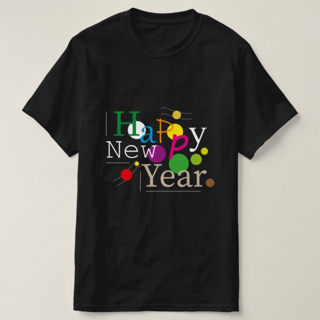 HAPPY YEAR T-Shirt (Design Front)