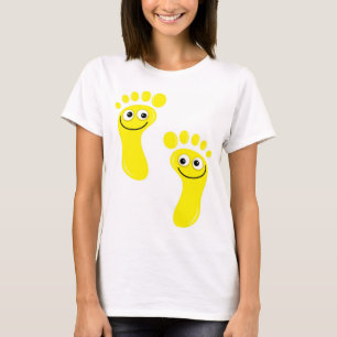 Happy Yellow Feet T-Shirt