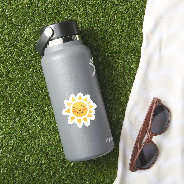 Happy Yellow Sun Cute (HydroFlask Insitu)