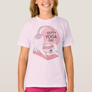 Happy Yoga Day Sloth T-Shirt, Cute Sloth Yoga Shir T-Shirt