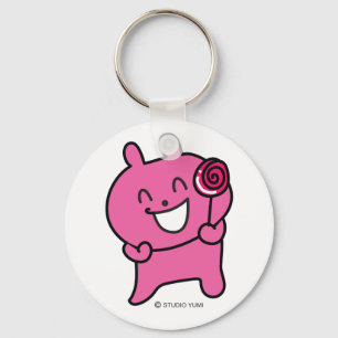 Happy Yummy Keyholder Key Ring