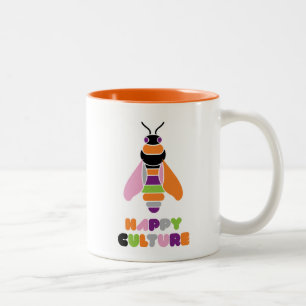 Happyculture Honey Bee Two-Tone Coffee Mug
