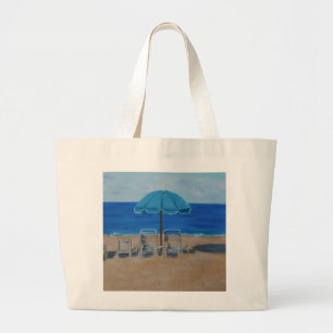 Hapuna Beach Hawaii Large Tote Bag
