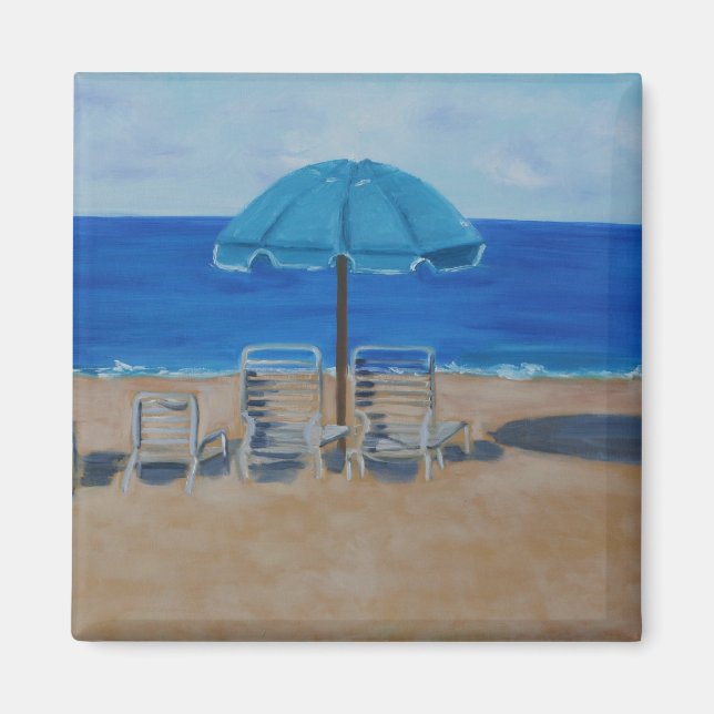 "Hapuna Beach Hawaii" Magnet (Front)