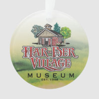 Har-Ber Village Museum acrylic ornament