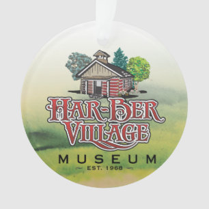 Har-Ber Village Museum acrylic ornament