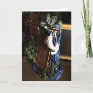 Har-Ber Village skates 2013c   Greeting Card