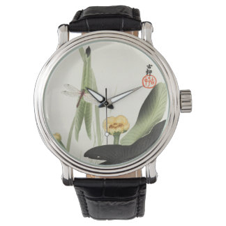 hara koson's Japanese painting watch, Koson Ohara Watch