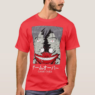 Harajuku Aesthetic Tokyo Streetwear Manga Otaku Ja T-Shirt