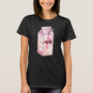 Harajuku Otaku Aesthetic Retro 90s Egirl Eboy Milk T-Shirt