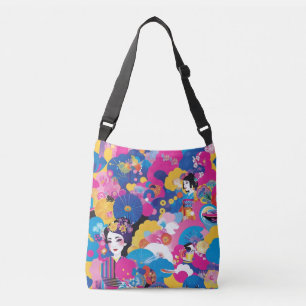 Harajuku pattern crossbody bag