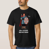 HARALD BLUETOOTH VIKING KING OF DENMARK T-SHIRT